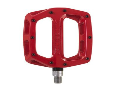 DMR V12 Flat Pedal  Red  click to zoom image