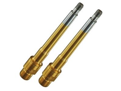 DMR V12 Titanium Axle - Pair - Inc Shields+M7 Nuts
