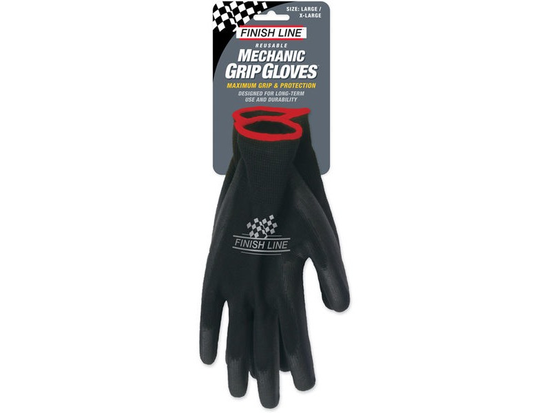 FINISH LINE Mechanic Grip Gloves click to zoom image