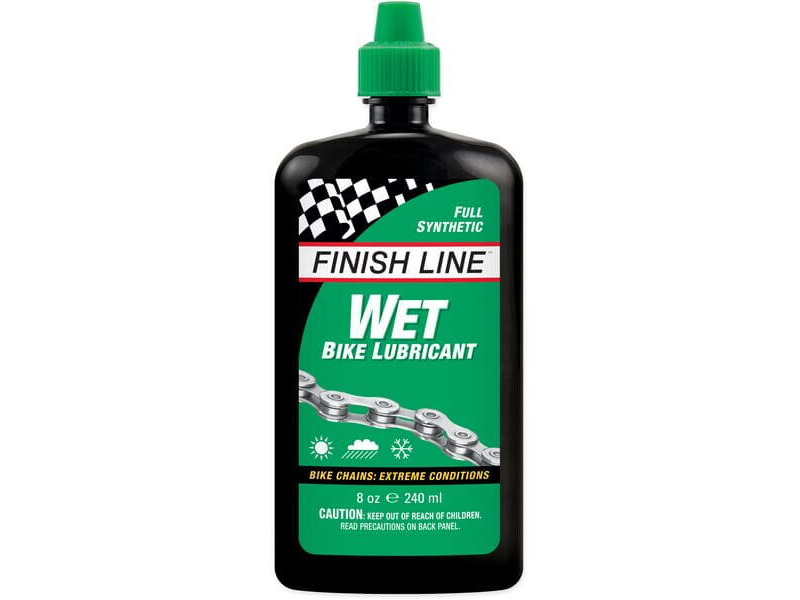FINISH LINE Cross Country Wet Chain Lube 8 oz (240ml) click to zoom image