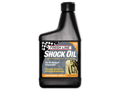 FINISH LINE Shock oil 16 oz / 475 ml (Option) 15 wt 16 oz / 475 ml Multi  click to zoom image