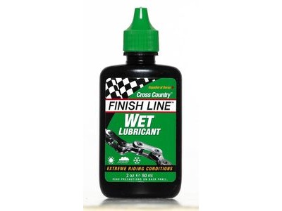 FINISH LINE Cross Country Wet Chain Lube 2 oz / 60 ml
