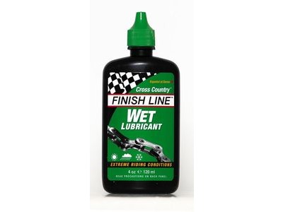 FINISH LINE Cross Country Wet Chain Lube 4 oz / 120 ml