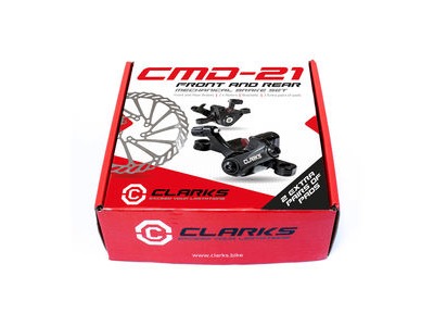 CLARKS CMD-21 Front & Rear Mechanical Disc Brake Set 160mm Rotors