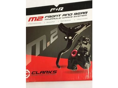 CLARKS CYCLE SYSTEMS M2 Front & Rear Hydraulic Disc Brake Set