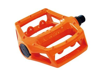 WELLGO Alloy Pedals DX Type With Boron Axle 9/16" 9/16" Orange  click to zoom image