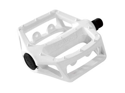 WELLGO Alloy Pedals DX Type With Boron Axle 9/16" 9/16" White  click to zoom image