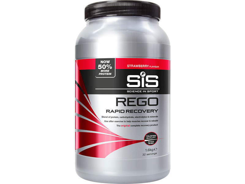 SCIENCE IN SPORT REGO Rapid Recovery drink powder - 1.6 kg tub click to zoom image