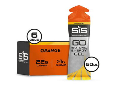 SCIENCE IN SPORT GO Energy Gel multipack - box of 6 gels click to zoom image