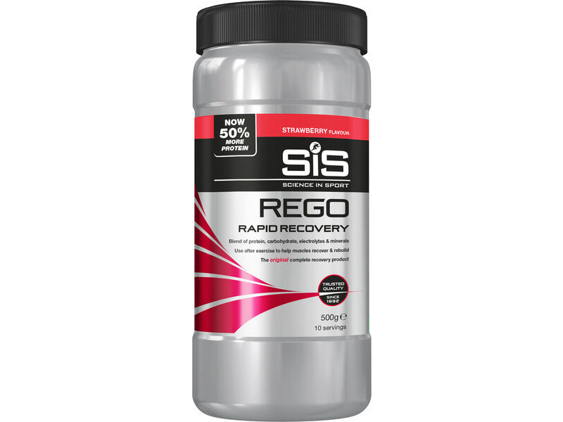 SCIENCE IN SPORT REGO Rapid Recovery drink powder 500 g tub click to zoom image