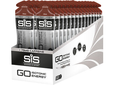 SCIENCE IN SPORT GO Caffeine Energy Gel - Box of 30  Cola  click to zoom image