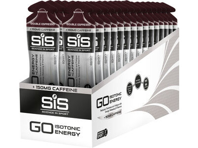 SCIENCE IN SPORT GO Caffeine Energy Gel - Box of 30  Double Espresso  click to zoom image
