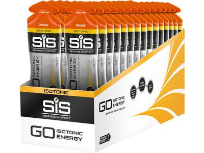 SCIENCE IN SPORT GO Isotonic Energy Gels - Box of 30  Orange  click to zoom image