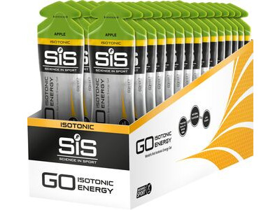 SCIENCE IN SPORT GO Isotonic Energy Gels - Box of 30  Apple  click to zoom image