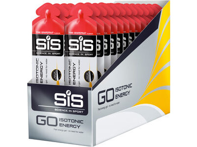 SCIENCE IN SPORT GO Isotonic Energy Gels - Box of 30  Pink Grapefruit  click to zoom image