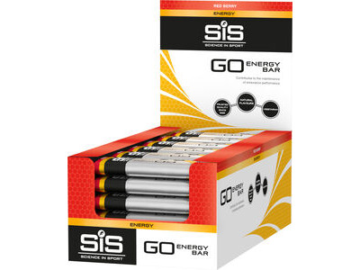 SCIENCE IN SPORT GO Energy Mini Bar - Box of 30 30 x 40g bar Red Berry  click to zoom image