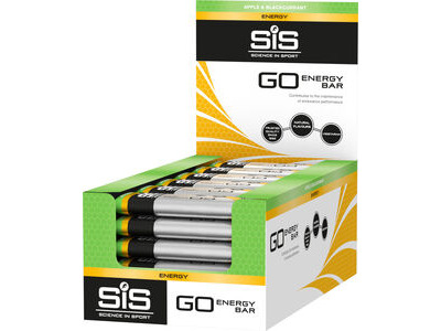 SIS GO Energy Mini Bar - Box of 30 30 x 40g bar Apple & Blackcurrant  click to zoom image
