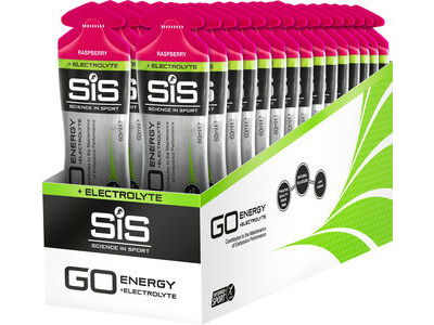 SCIENCE IN SPORT GO Energy + Electrolyte Gel raspberry 60 ml tube