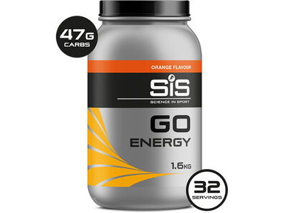 SCIENCE IN SPORT GO Energy Drink Powder 1.6kg  Orange  click to zoom image
