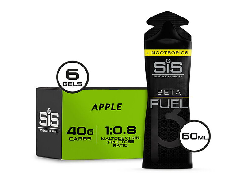 SCIENCE IN SPORT BETA Fuel Energy Gel + Nootropics 6 Pack click to zoom image