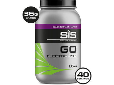SCIENCE IN SPORT GO Electrolyte drink powder - 1.6 kg tub 1.6 kg Blackcurrant  click to zoom image