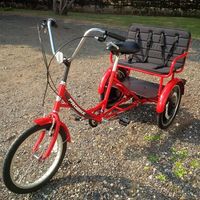 Kiddie carry hire trike