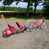 Weehoo Tandem Hire Trailer